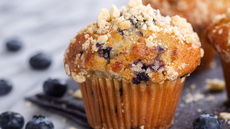 Gluten free blueberry muffin