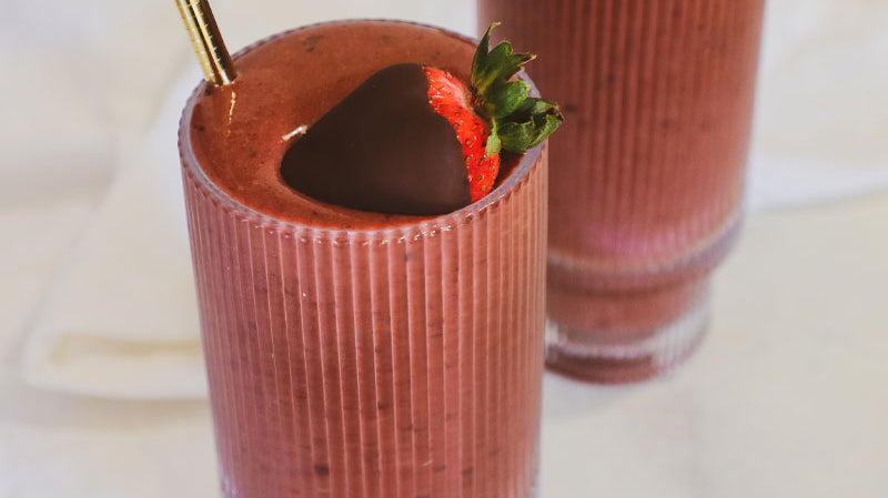 Chocolate Covered Strawberry Smoothie