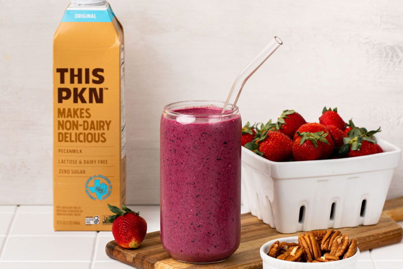 Pecan-based Fruit Smoothie