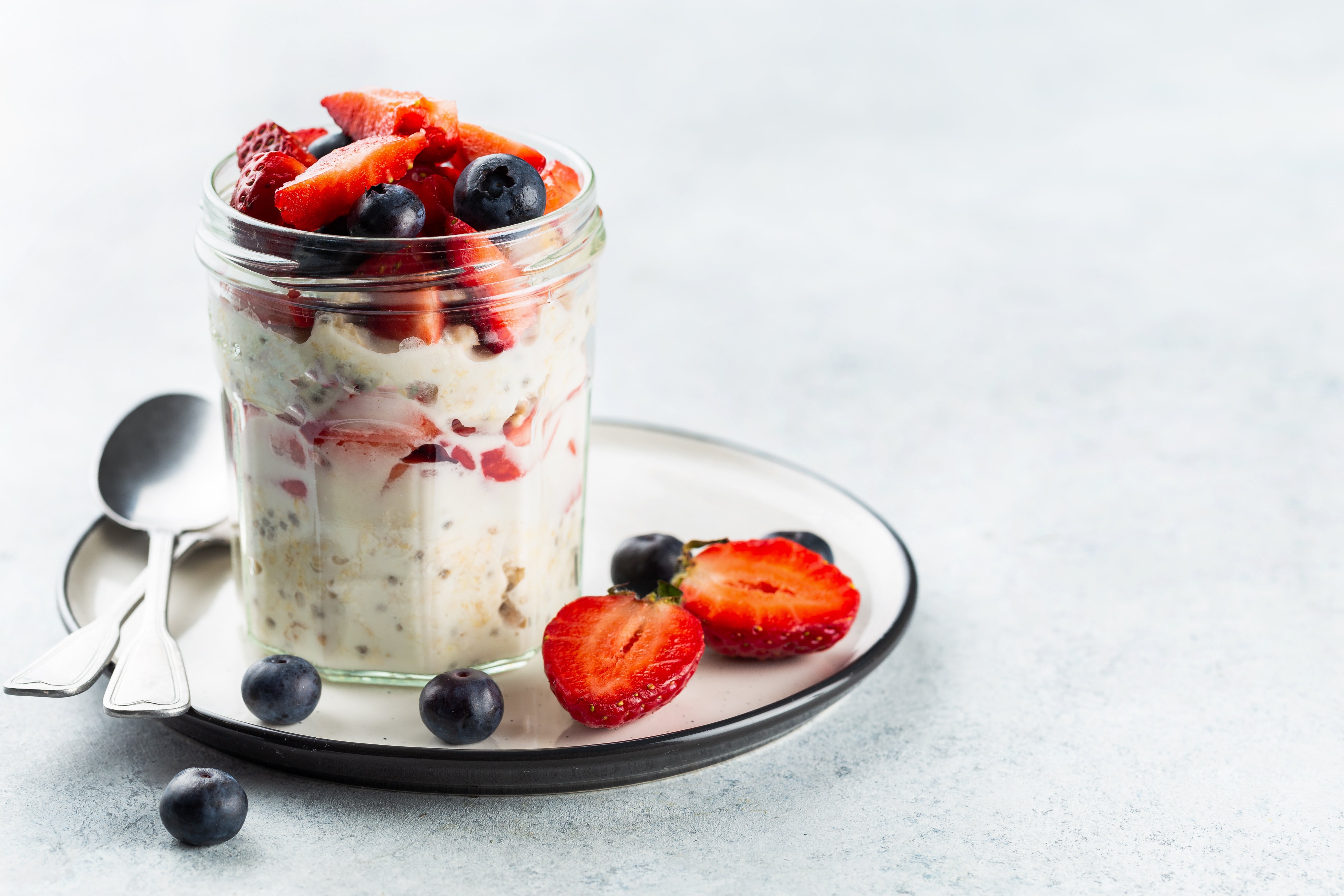 Overnight Oats with PKN® Original and PKN® Barista Pecanmilk