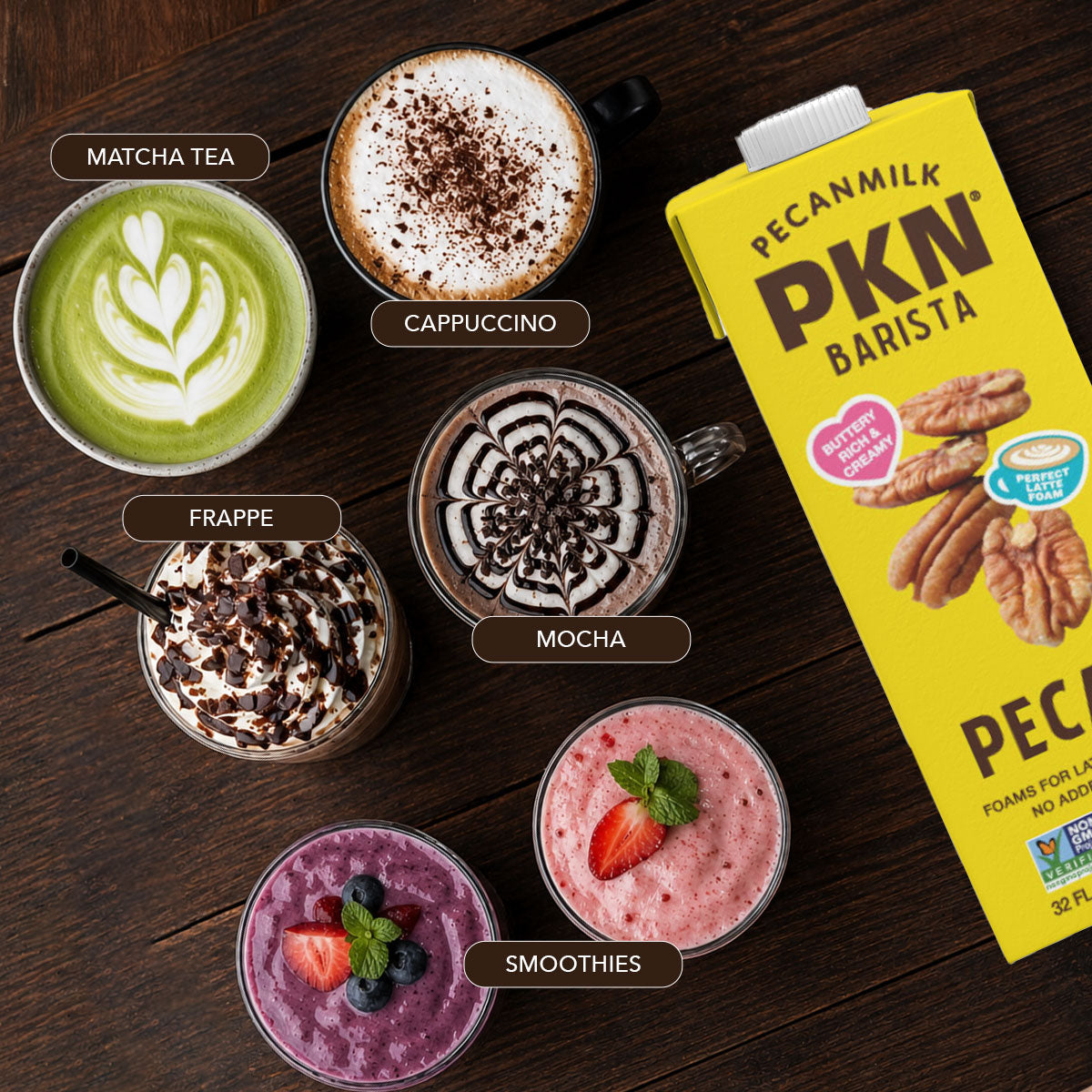 Pecanmilk Sampler: Barista & Zero Blend – PKN