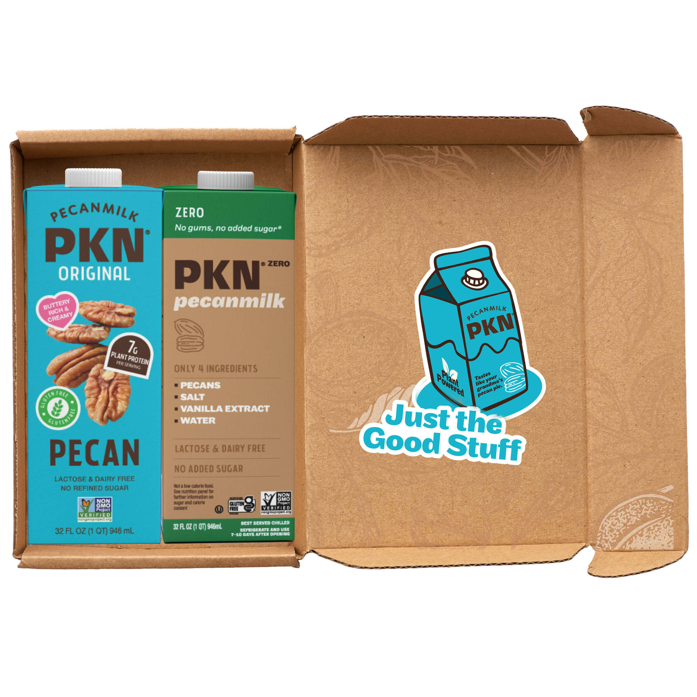 IKENO APSミルク 10% 2本セット PKN Pecanmilk Sampler: Original & Zero Pack – PKN